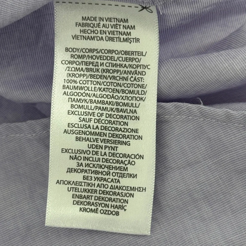 Polo Ralph Lauren Shirt  XXL‎ Purple Classic Fit 100% Cotton Stretch Long Sleeve